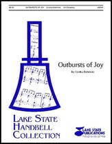 Outbursts of Joy Handbell sheet music cover